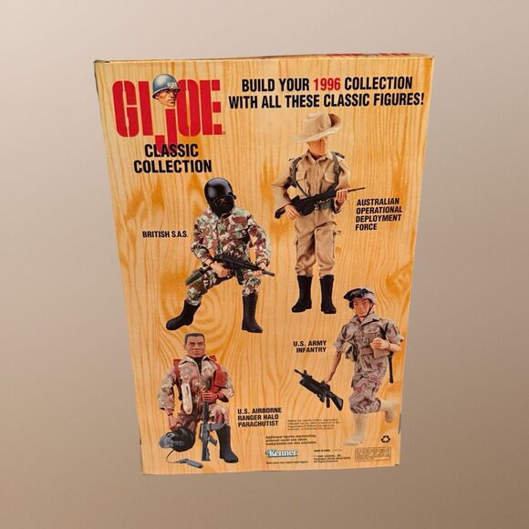 NIB Gi Joe Classic Collection Australian ODF White Army Kenner 25th Figure 12” - Picture 4 of 11